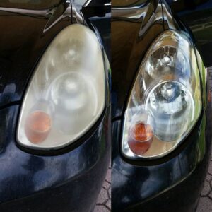 estética automotiva e recuperação de farol