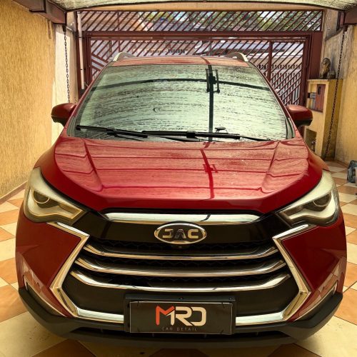 micro pintura e martelinho de ouro no chery